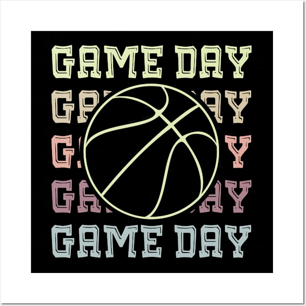 Game Day - Basketball Wall Art by Blended Designs